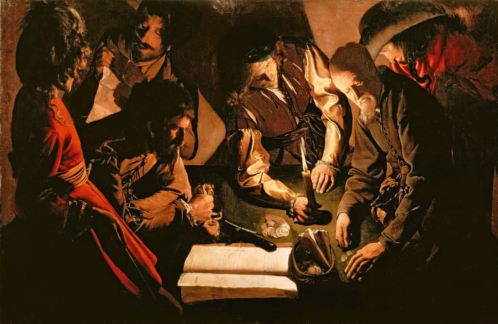 Georges de La Tour - Il pagamento delle tasse, Lviv State Picture Gallery, Ukraine